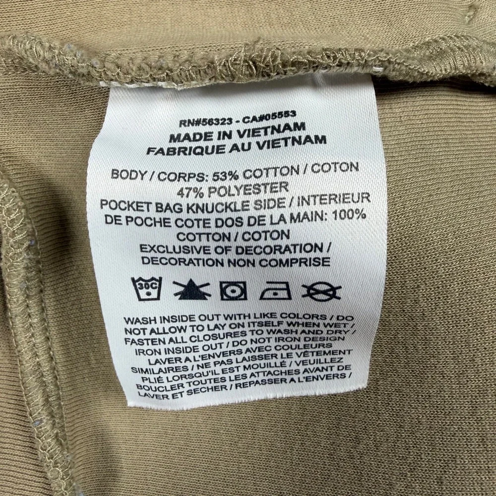 Nike Kids Tech Fleece Joggers Tan Khaki Sweatpants Boys Large L CU9213-247
